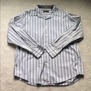 Men’s versatile dress shirt by Tasso Elba.